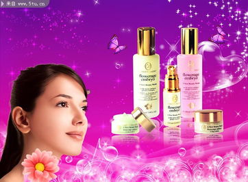 镜前绽放 女性化妆品广告的艺术与力量